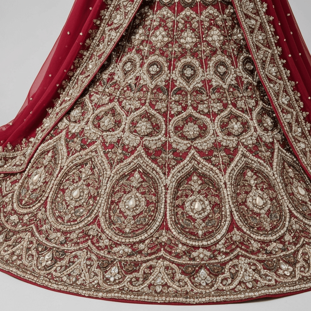 Bridal Lehenga Detail